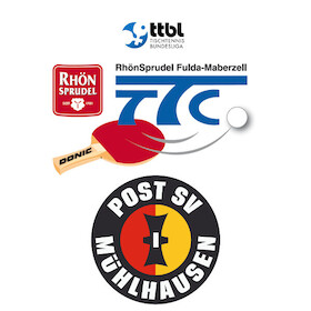 TTC RhönSprudel Fulda-Maberzell - alle Heimspiele 2025/26