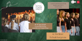 Bild: 4. Berliner Schulchorpreis - Chöre weiterführender Schulen