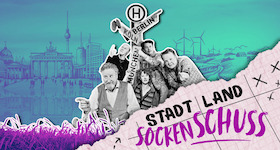 Bild: Distel - Stadt Land Sockenschuss