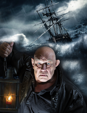 Bild: 60.000 Seemeilen - Geschichten und Musik - Schauspieler Hans-Martin Stier mit Band Shipping Company