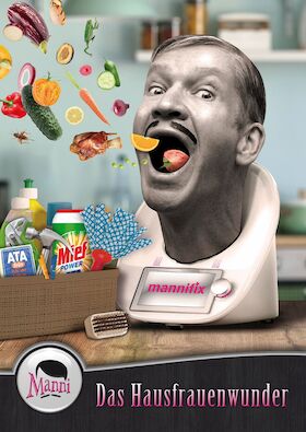 Bild: Kabarett Sanftwut - Manni in: "Manni, das Hausfrauenwunder"
