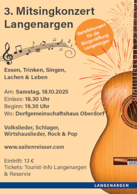 3. Mitsingkonzert Langenargen