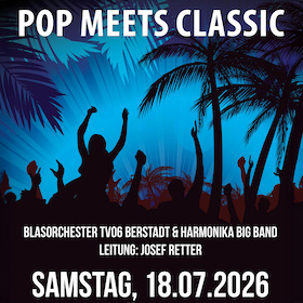 Bild: Pop meets Classic - Blasorchester Berstadt - Open Air beim Sommer am See