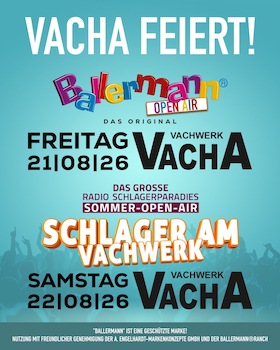 Vacha feiert! - Kombiticket
