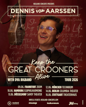Keep The Great Crooners Alive - Tour 2026 - Dennis van Aarssen & die DVA Bigband