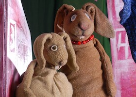 Bild: Weihnachten beim kleinen Hasen