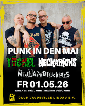 Bild: Tüchel + Neckarions + The Midlandfuckers