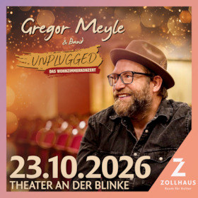 Bild: Gregor Meyle & Band - Unplugged “Das Wohnzimmerkonzert” 2026