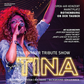 Bild: Tina Turner Tribute Show - Simply Tina - Open-Air-Event 2026