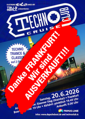 Bild: TECHNOCLUB CRUISE 2026 - mit TALLA 2XLC .... and more