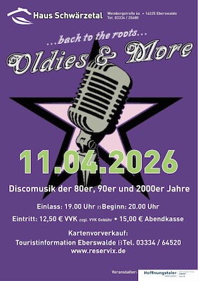 Bild: "Oldies & More" Das Original!!! - Discomusik der 80er, 90er, 2000er und das Beste von heute