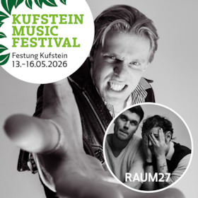 Bild: Kufstein Music Festival 2026 - ENNIO & RAUM27