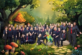 Bild: LoChorMotion - "abgebissen!" - "Missverständnisse aus dem Zauberwald - ein Chorkonzert"