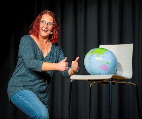 Bild: Anny Hartmann (Kabarett) - „Klima-Ballerina“