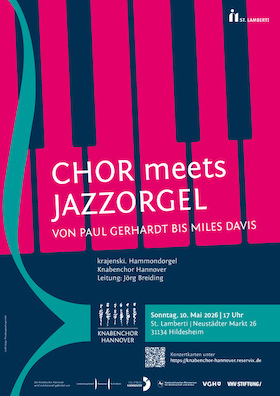 Bild: Konzerte 2026 - Chor meets Jazzorgel