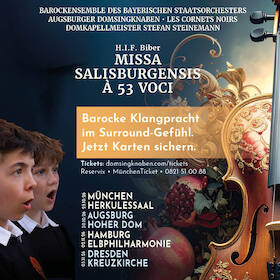Bild: Missa Salisburgensis - H.I.F. Biber – Deutschland-Tour 2026 – Herkulessaal München