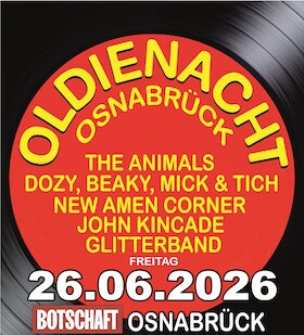 Bild: OLDIENACHT Osnabrück - mit den Originalbands DOZY, BEAKY, MICK & TICH, ANIMALS, GLITTERBAND u.v.a.