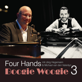 Bild: Jörg Hegemann & Michael van den Valentyn – „Four Hands Boogie Woogie 3“ – Boogie Woogie