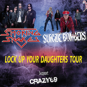 Bild: Lock Up Your Daughters Tour - SMOKING SNAKES & SUICIDE BOMBERS