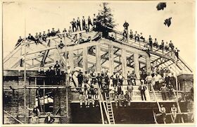 Bild: Als die Bälle noch aus Leder waren