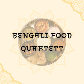 Bild: Bengali Food Quartett - mit Chitrita Banerji, Kamalini Mukherji, Bickram Ghosh & Lars-Christian Koch