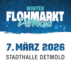 Winterflohmarkt in der Stadthalle Detmold