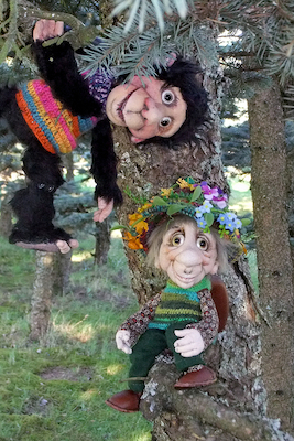 Hörbe mit dem großen Hut