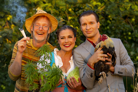 Bild: „Gartenglück – erst bücken, dann pflücken“ - Erik Lehmann, Mandy Pratzsch und Michael Specht