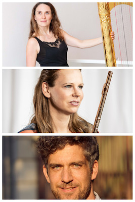 Bild: Musikalische Kostbarkeiten für Flöte, Viola und Harfe