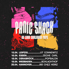 Bild: PANIC SHACK - EU Tour Continued 2026 - Support: VANDALISBIN