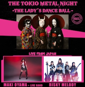 Bild: Tokio Metal Night: Maki Oyama + Risky Melody - Tokio Metal Night