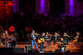 Bild: Simon & Garfunkel Revival Band & The ARCOSONIC String Quartet - Feelin' Groovy classix