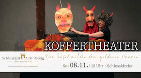 Bild: Der Teufel mit den drei goldenen Haaren - Koffertheater mit dem Theater Malinka