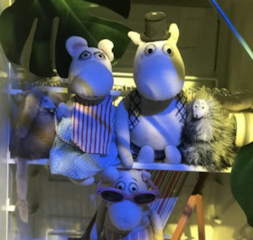 Bild: Ein Urwald im Mumintal· Figurentheater