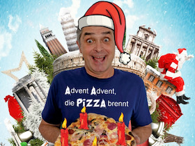 Bild: Roberto Capitoni - Advent, Advent die Pizza brennt
