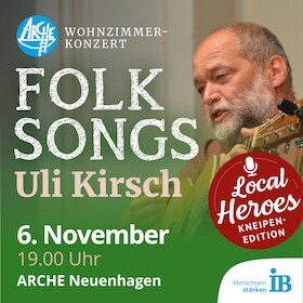 Bild: Wohnzimmerkonzert - Uli Kirsch "Folksongs"