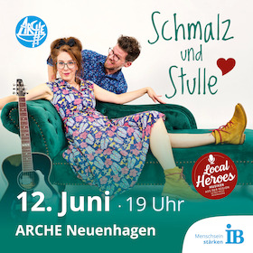 Bild: Wohnzimmerkonzert - Jule Pajonk und Thomas Niedermayer "Schmalz und Stulle"