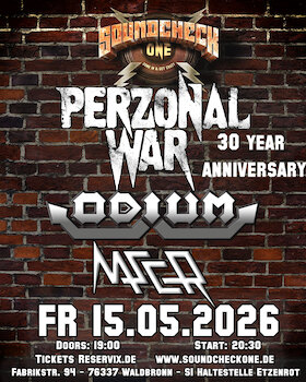 Bild: Perzonal War + ODIUM & Maser - 30 Year Anniversary