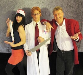 Bild: FREISTIL Dinner-Krimi "Mord auf der Klinik-Feier" im Dattler/ Freiburg - Mit Vier-Gänge Menü und Apéritif