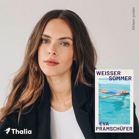 Bild: Eva Pramschüfer liest aus ,,Weißer Sommer''