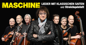 Bild: Maschine - Lieder mit klassischen Saiten und Streichquintett