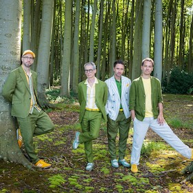 Bild: Maybebop - Vier Typen. Vier Mikrofone. Sonst nichts.