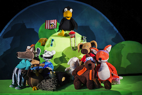 Bild: „Alles meins!“, sagt der kleine Rabe Socke... - Theater für Kinder ab 4 Jahren