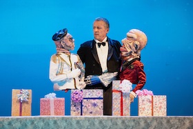 Bild: Bühne Cipolla - Dr. Fischer aus Genf oder Die Bomben-Party