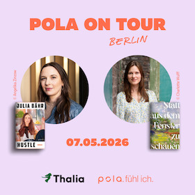 Bild: pola Abend mit Julia Bähr und Anna Katharina Scheidemantel!