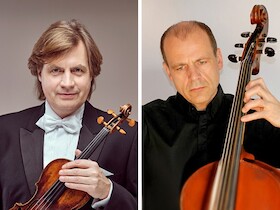 Bild: Unterwegs nach Italien - Wolfgang & Bernhard Hentrich, Violine & Cello