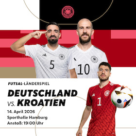 Bild: Futsal-Länderspiel | Deutschland - Kroatien
