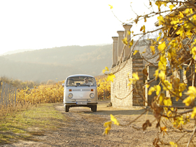 Bild: Fahrt in den Mai mit dem Bussl