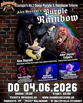 Bild: Alex Beyrodt's Purple Rainbow #7 - Europe's No. 1 Deep Purple & Rainbow Tribute