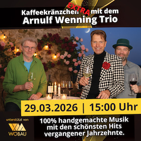 Kaffeekr&auml;nzchen mit Arnulf Wenning Trio | Magdeburg | machwerk
